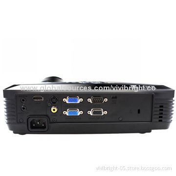 HD Ready with HDMI vivibright full hd projector display DLP technology PRX580 for Education market